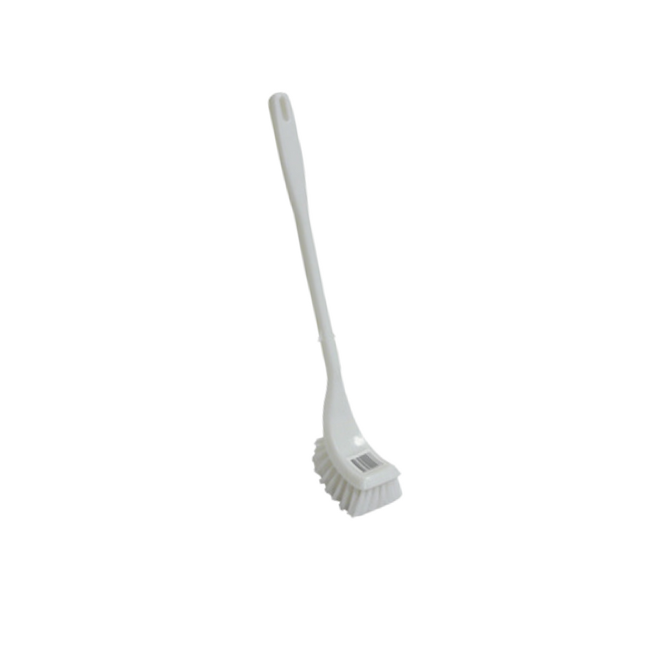 White Toilet Brush