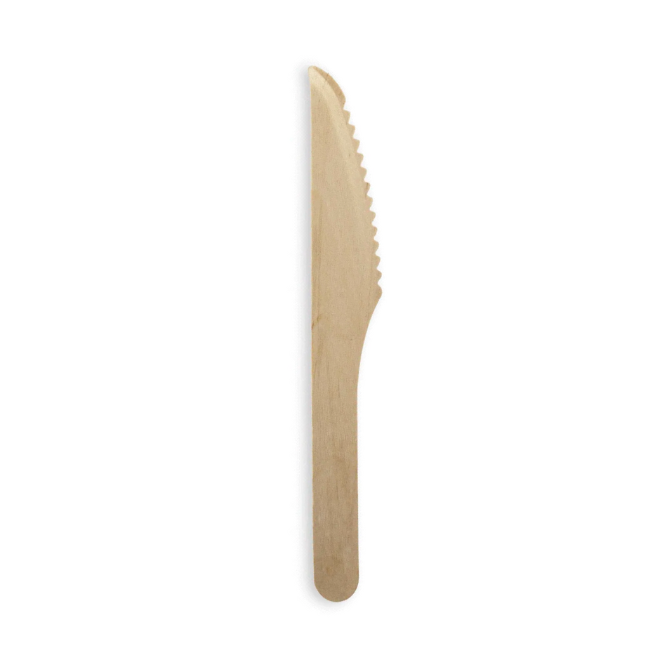 Wooden BioCutlery Unbranded 16cm Knife