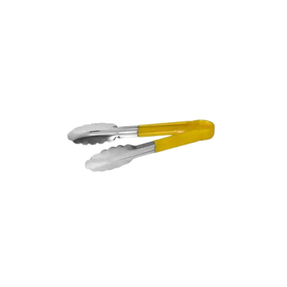 Yellow Handle Tong 230mm