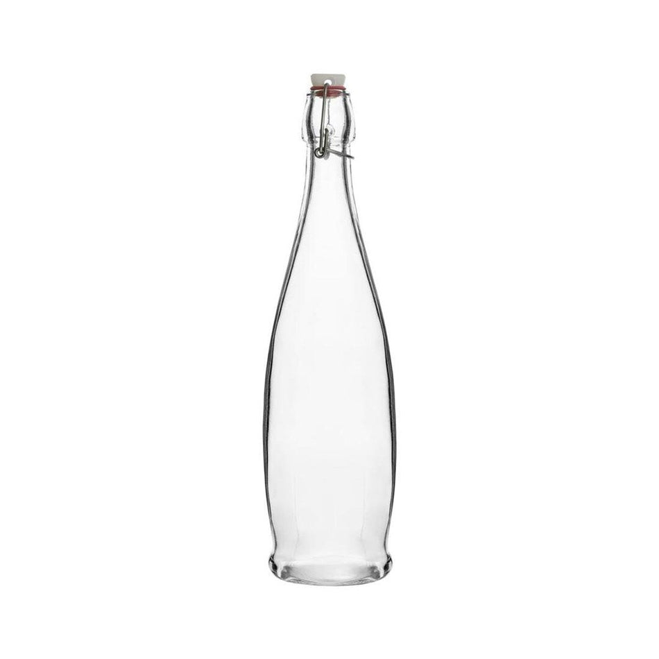 1L Modern Glass Bottle with Lid Drinkware D-STILL Drinkware 