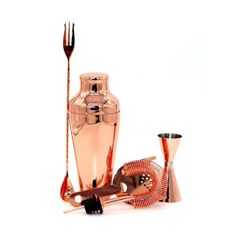 Copper 5-Piece Cocktail Set