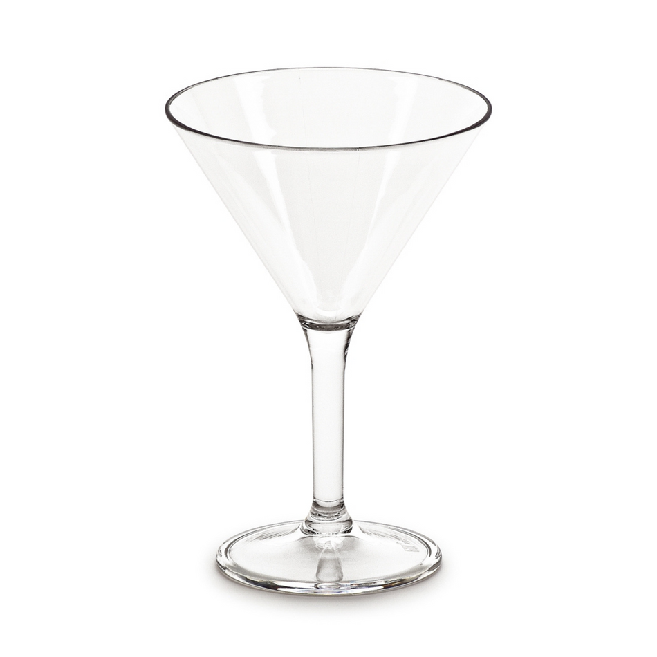 Polycarbonate 280ml Martini Glass