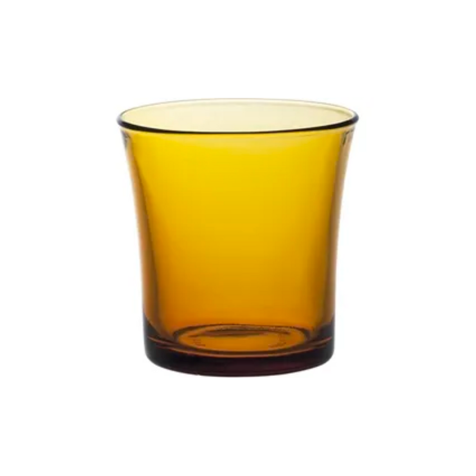Lys 210ml Amber Tumbler Glass