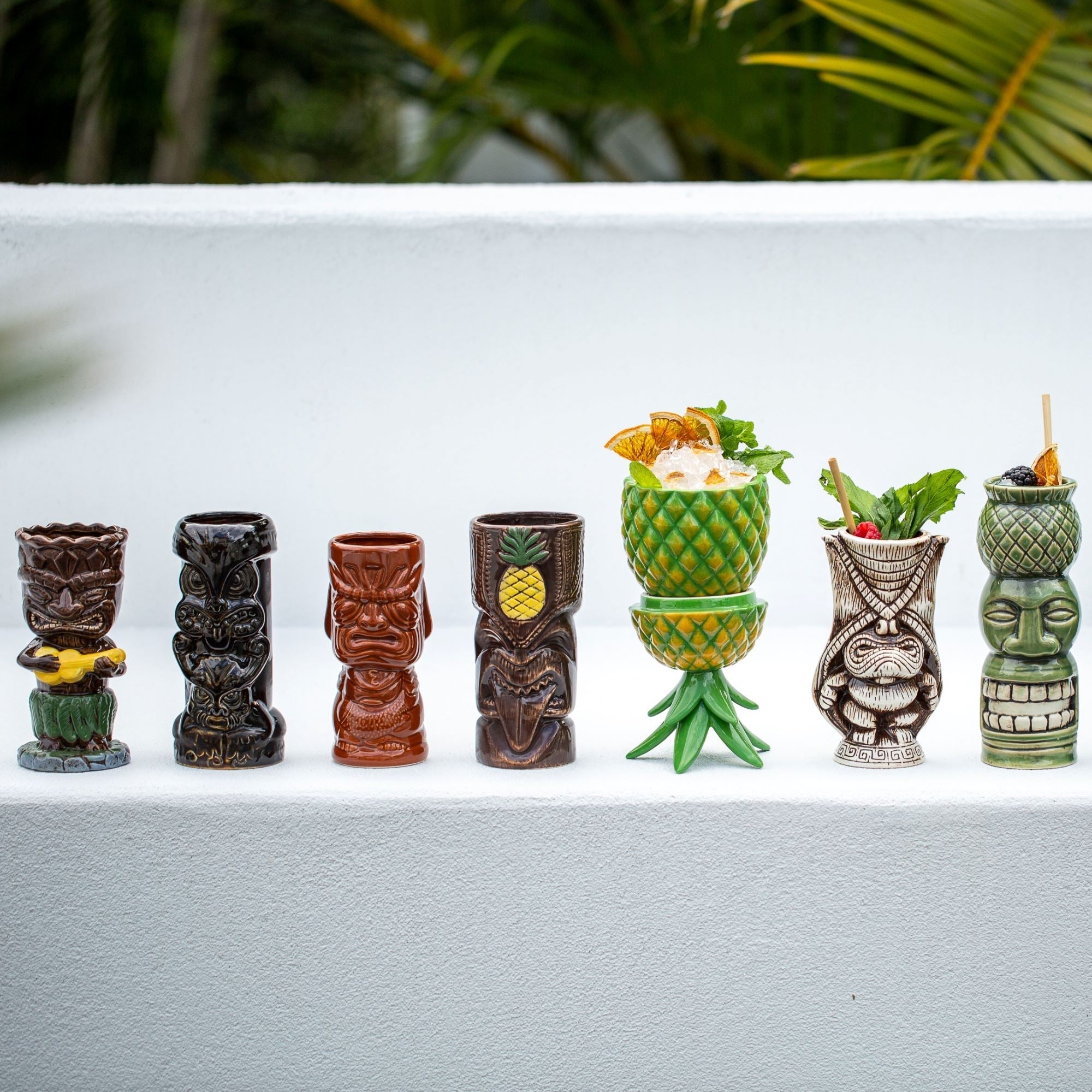 Ceramic Duece 500ml Tiki Mug tiki mug D-Still Drinkware 