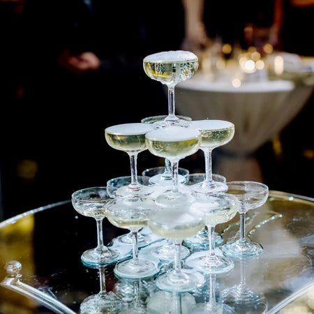 Champagne Glass Tower Drinkware D-STILL Drinkware 