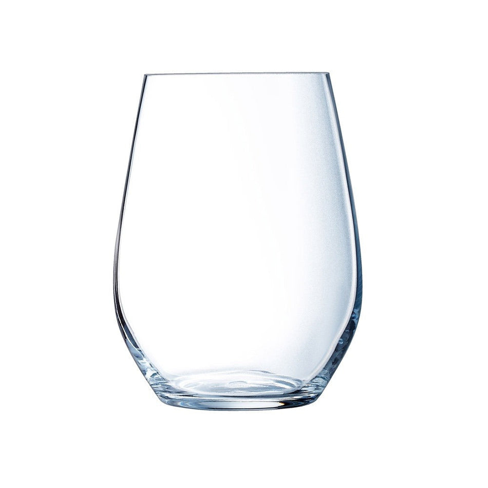 Chef & Sommelier Primary Stemless Wine Glasses 500ml - Set of 6 Tumbler Glass Chef & Sommelier 