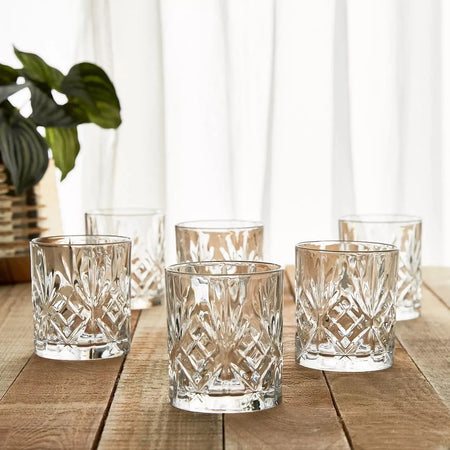 Crown Ballad Tumbler Glasses 310ml - Set of 6 D-STILL 