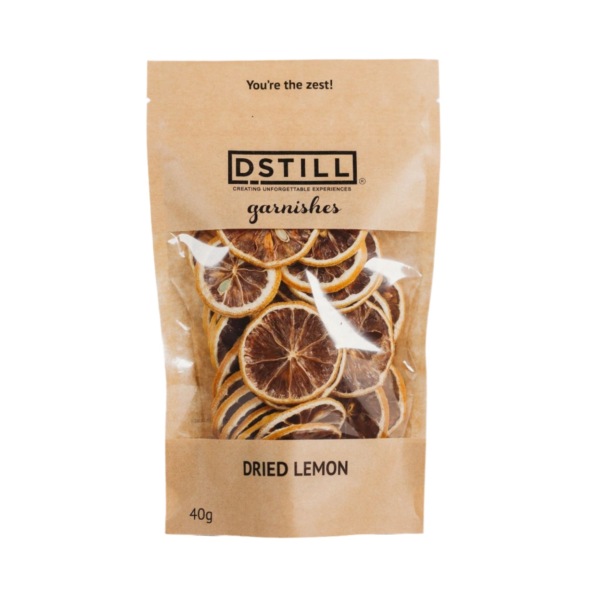 D-STILL Garnishes - 40g Dried Lemons DSTILL 