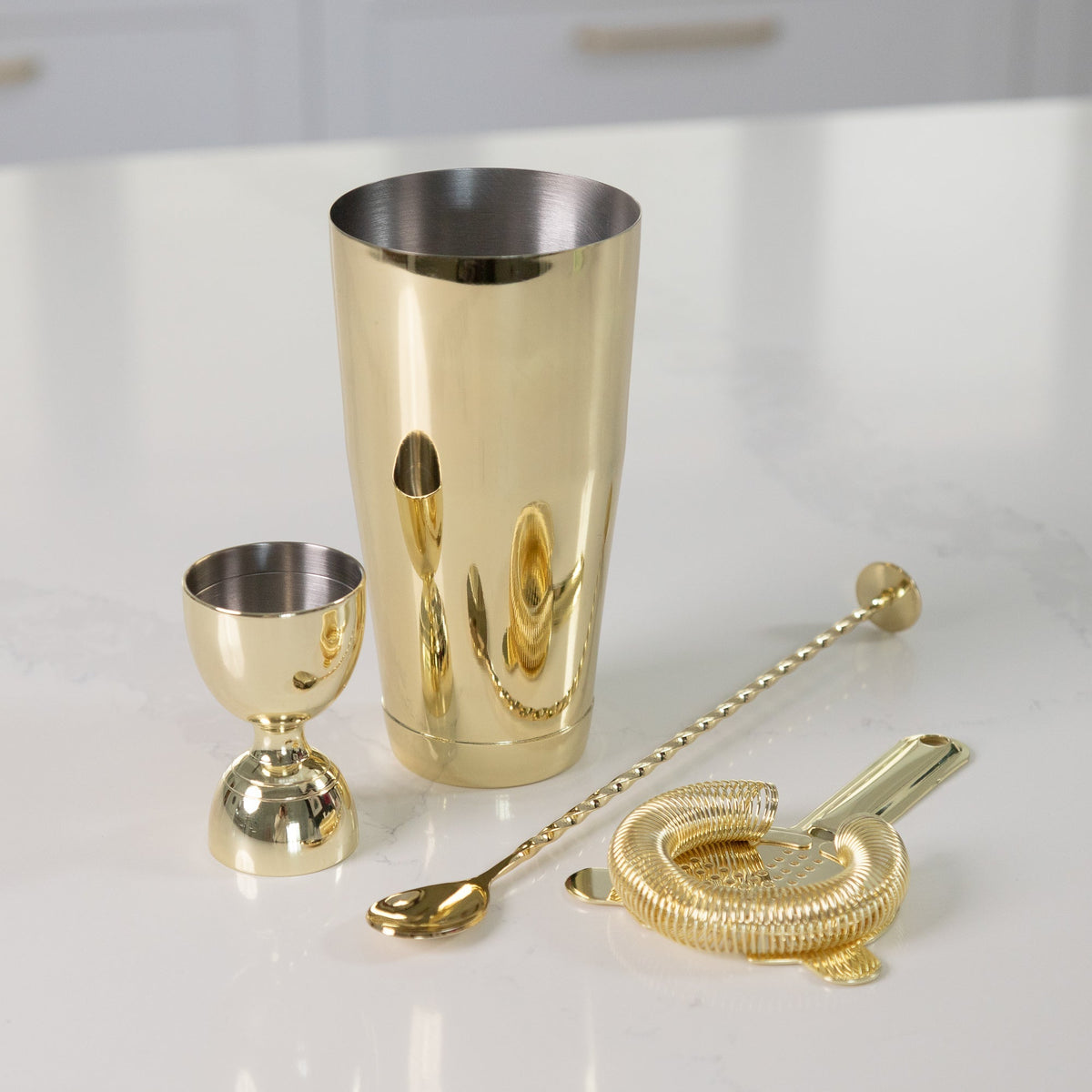 Gold 30/60ml Bell Jigger D-STILL Drinkware 