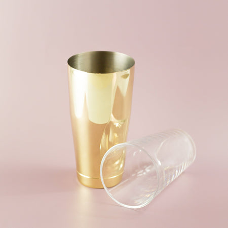 Gold Boston Cocktail Shaker Cocktail Shakers D-STILL Drinkware 