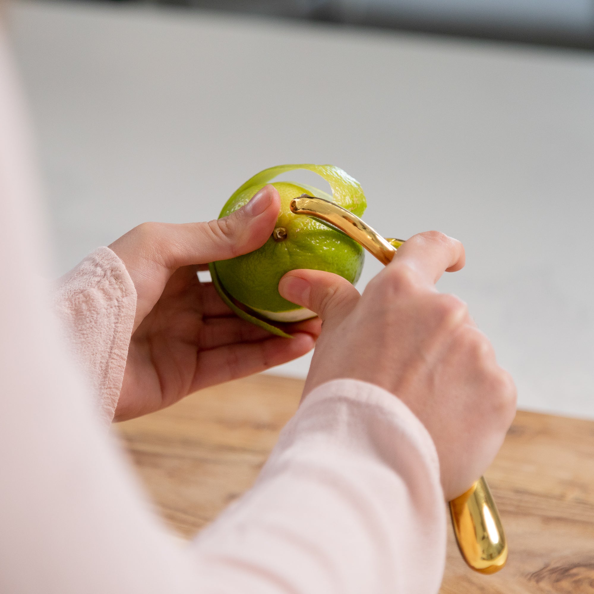 Gold Citrus Peeler Cocktail Shakers & Tools D-STILL Drinkware 