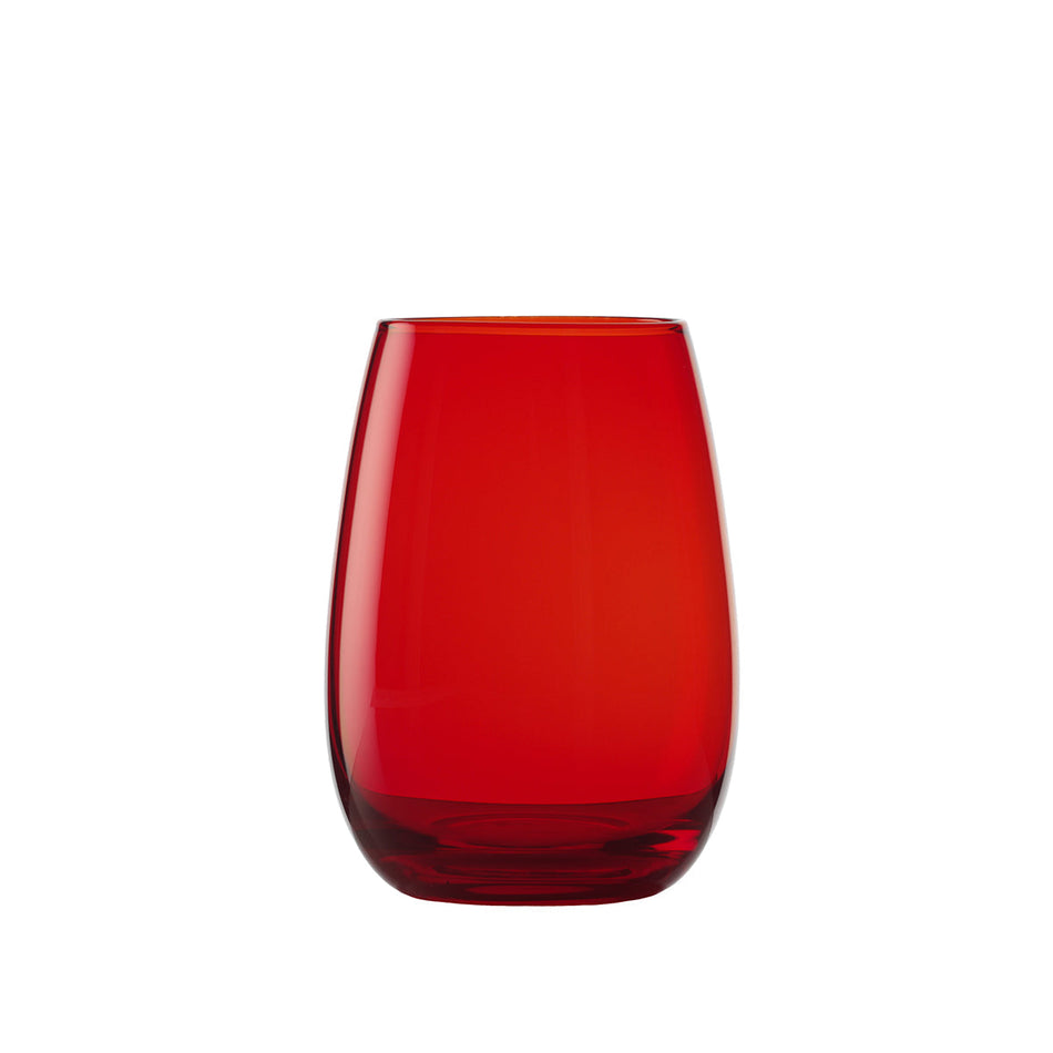 Stolzle Elements 465ml Tumbler Set of 6 | Red short glasses Stolzle 