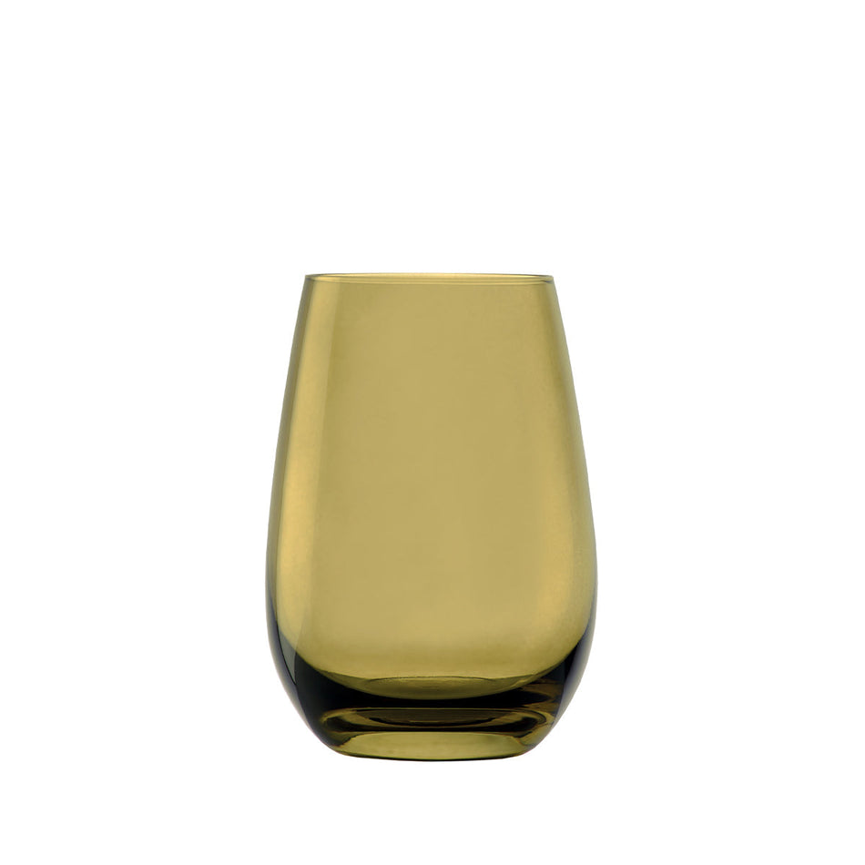 Stolzle Elements 470ml Tumbler Set of 6 | Olive short glasses Stolzle 
